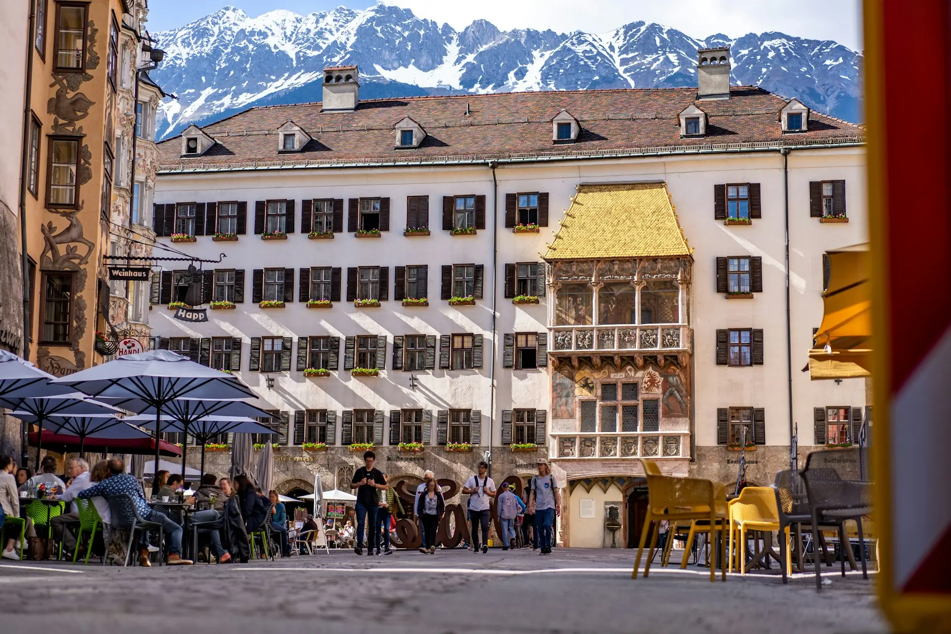 Altstadt von Innsbruck mit dem Goldenen Dachl