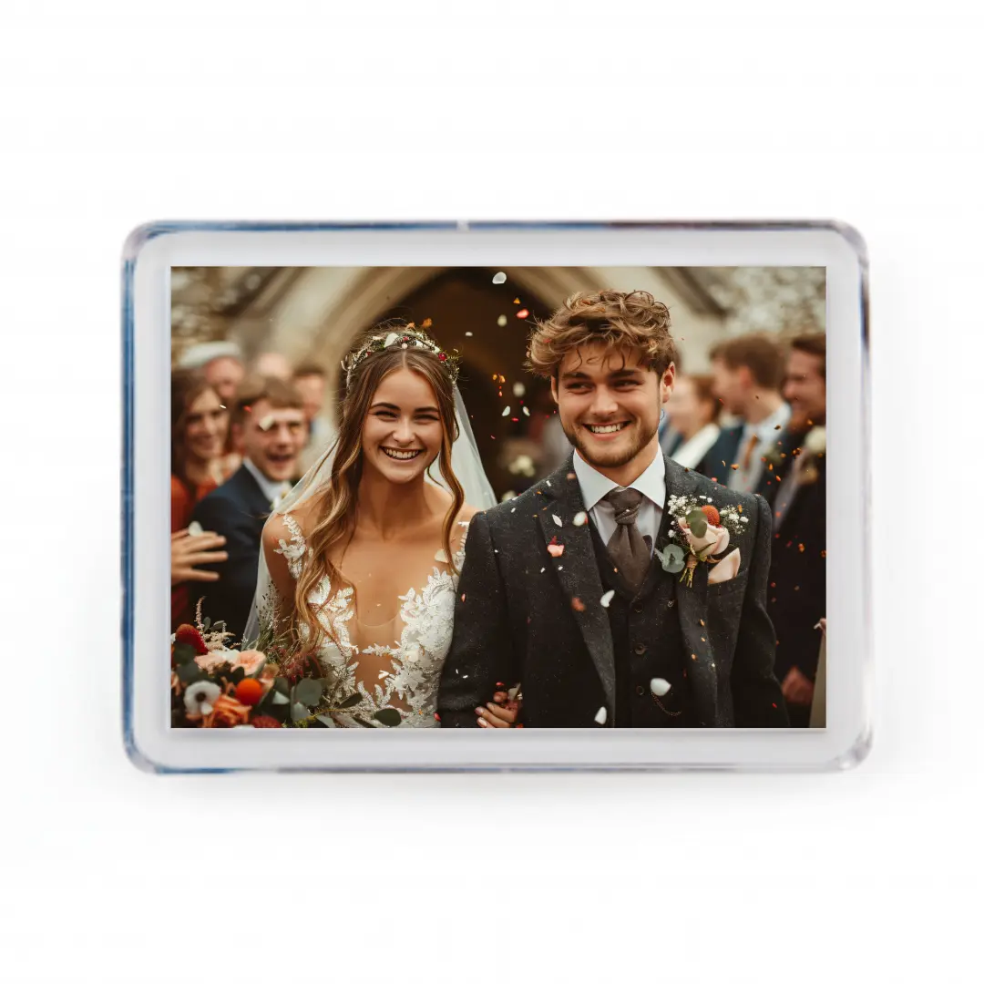 Hochzeitsmagnet als Gastgeschenk