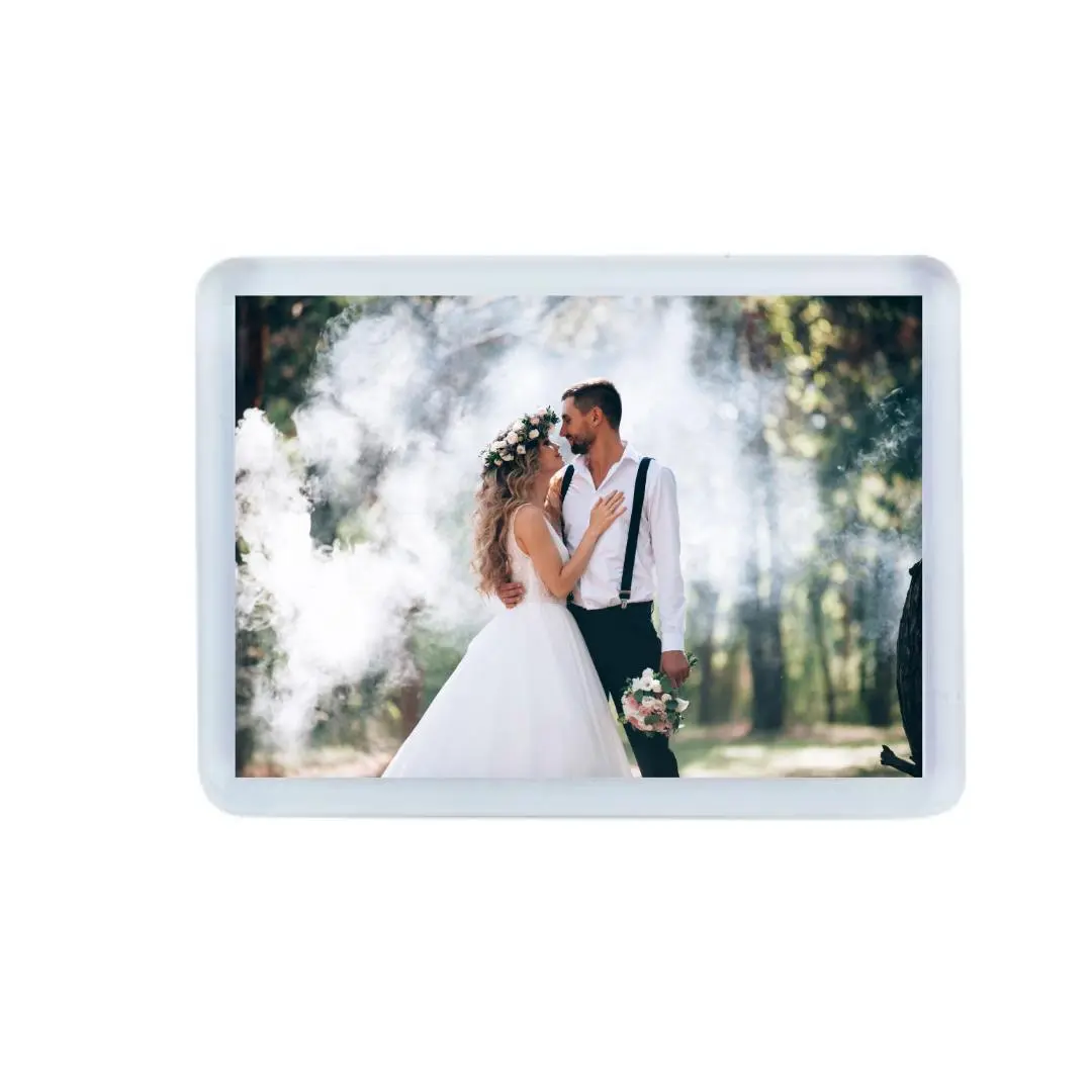 Foto-Kühlschrankmagnet (50 x 35 mm) – persönliches Gastgeschenk zur Hochzeit