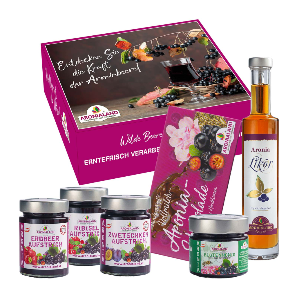 Aronia Geschenkbox Süße Verführung