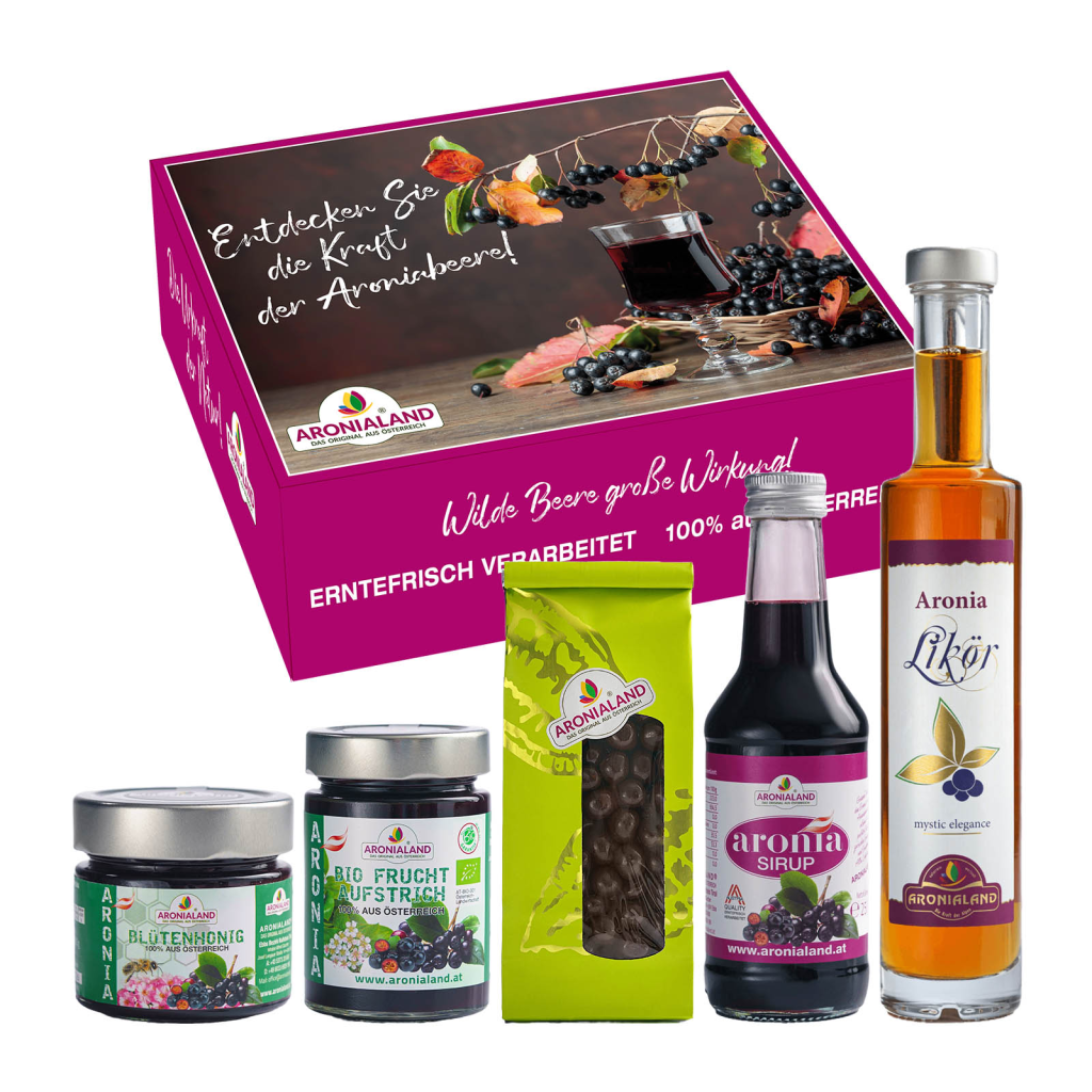 Aronia Geschenkset Wohlbefinden online kaufen