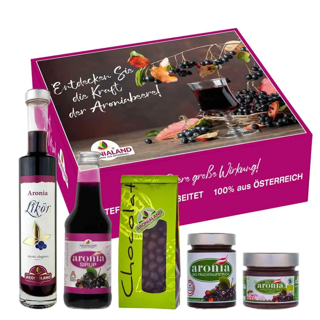 Aronia Geschenkset Wohlbefinden